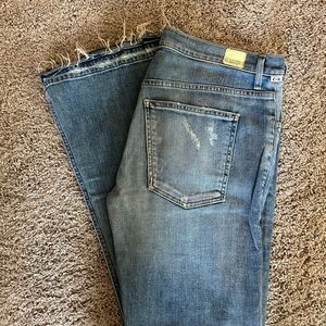 Effortless Blue Flare Leg Jeans